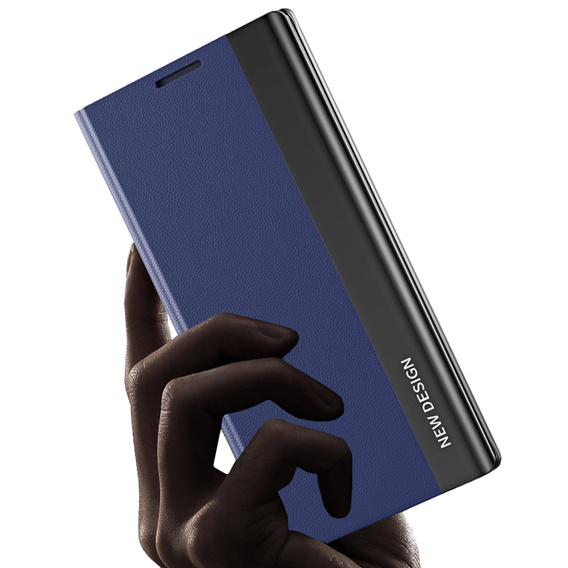 Flip case for Samsung Galaxy M33 5G, Side Magnetic, dark blue
