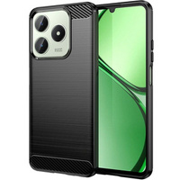 Case for Realme C63, Carbon, black
