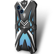 Armored case for iPhone 15 Plus, Aluminum Alloy, black