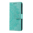 Flip case for OnePlus 12 5G, Mandala, green