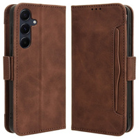 Flip case for Samsung Galaxy A35 5G, Card Slot, brown