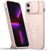 Case for iPhone 13 Pro Max/12 Pro Max Suritch Shockproof, Suritch Shockproof, for MagSafe, pink