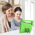 Children's Case for Lenovo Tab M10 Plus 10.6 Gen 3 TB-125F TB-128F, Children's Case with Holder, green