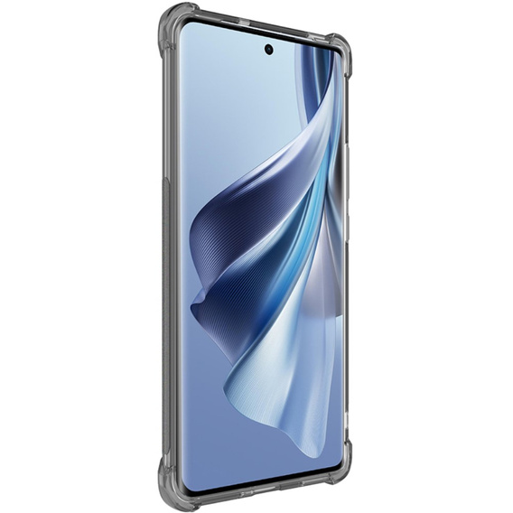 IMAK case for Oppo Reno 10 / 10 Pro, Dropproof, transparent / black