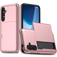 Case for Samsung Galaxy A56 5G, Sliding Card Holder, pink
