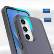 Armored Case for Samsung Galaxy A55 5G, Dual Shockproof, dark blue