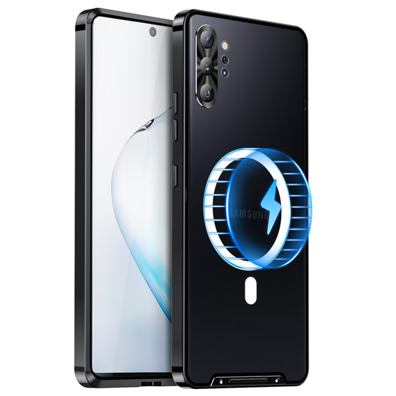 Camera Protection Case for Samsung Galaxy Note 10+ Plus, CamShield MagSafe, transparent / black