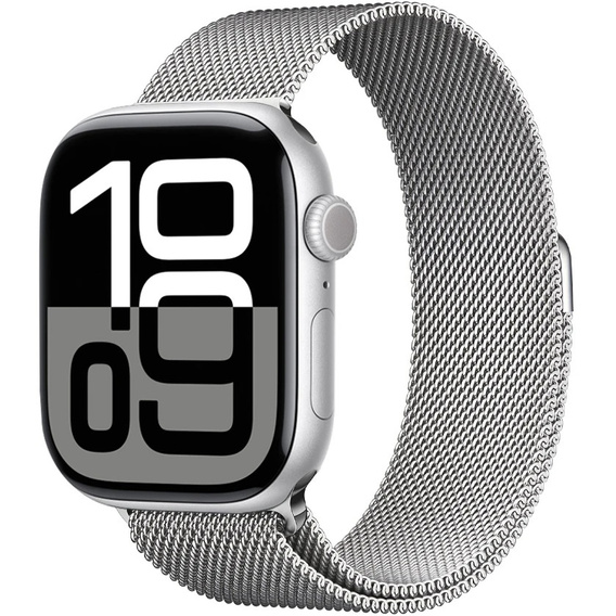 Milanese bracelet for Apple Watch 1/2/3/4/5/6/7/8/SE (38/40/41 MM) - Silver