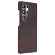 Case for Samsung Galaxy S25 Ultra, Aramid Fiber MagSafe, black / red