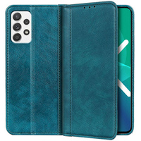 Case for Samsung Galaxy A52 / A52s, Wallet Litchi Leather, green