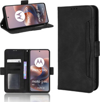 Flip case for Motorola Moto G86 5G, Card Slot, black