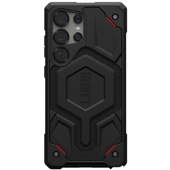 Urban Armor Gear case for Galaxy S25 Ultra, Monarch Pro MagSafe, black