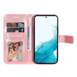 Flip case for Samsung Galaxy A54 5G, Mandala Flower, pink rose gold