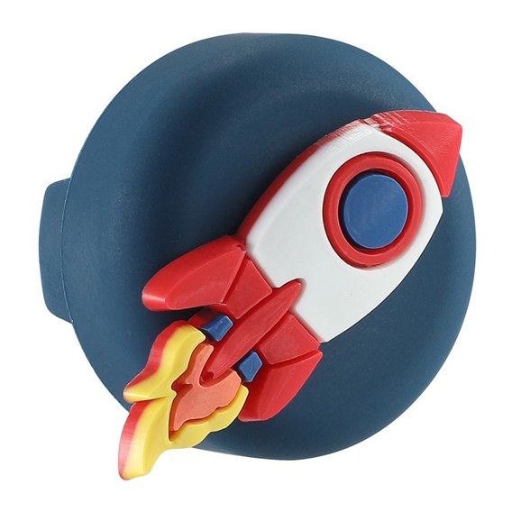 Set of 4x cases for Apple AirTag 2 / 1, with boy motif - blue / black