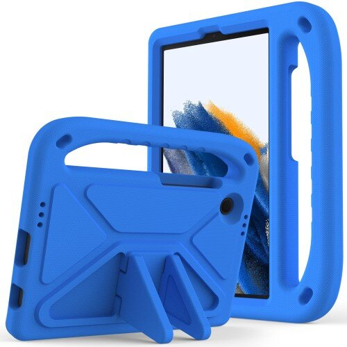 Children's Case for Samsung Galaxy Tab A9, Children's Case with Handle, blue