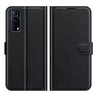Flip case for Vivo Y52 5G / Y72 5G, Split Leather, blue