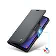 CASEME flip case for Samsung Galaxy A54 5G, Litchi Wallet, black