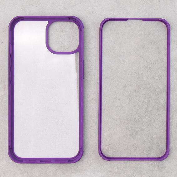 Case for iPhone 14 Plus, ERBORD Guardian, purple