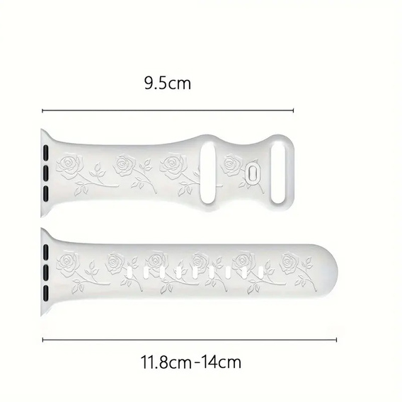 Silicone Strap for Apple Watch 1/2/3/4/5/6/7/8/9/SE/ULTRA/ULTRA 2 42/44/45/49MM