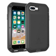 Love Mei Case for iPhone 8 Plus / 7 Plus, armored with glass, black