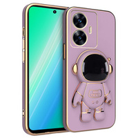 Case for Realme C55, Astronaut, purple