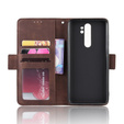Flip case for Xiaomi Redmi Note 8 Pro, Card Slot, brown