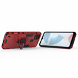 Case for Realme C21, Kickstand Ring, red