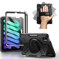 Dexnor 360° case with strap and stylus holder for iPad mini 8.3" 2021 (6th gen.) / iPad mini 8.3" 2024 (7th gen.)