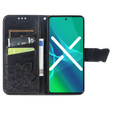 Flip case for Motorola Edge 40 Neo, Butterfly, black