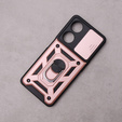 Case for Oppo A98 5G, CamShield Slide, pink rose gold