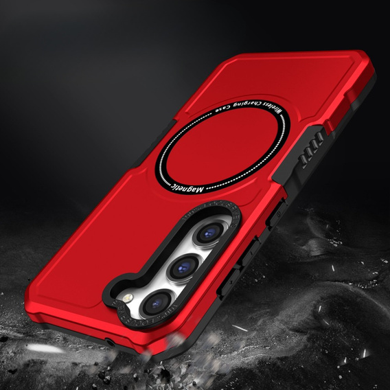Case for Samsung Galaxy S23 Plus, Protective MagSafe, red