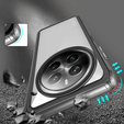 Case for Realme 12 Pro 5G / 12 Pro+ 5G, Fusion Hybrid, transparent / black