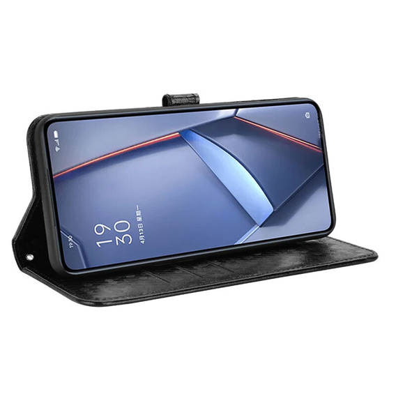 Flip case for Samsung Galaxy M15 5G, Wallet Rhombus, black