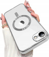 Case for iPhone 7 / 8, Electro MagSafe, silver + Screen Glass