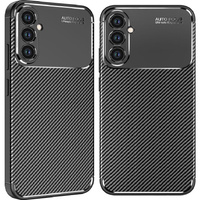 Silicone sleeve for Samsung Galaxy A17 5G, with camera protection, black