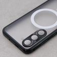 Magnetic Dual Glass MagSafe case for Samsung Galaxy S23, black