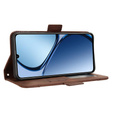 Flip case for Realme C61, Card Slot, brown