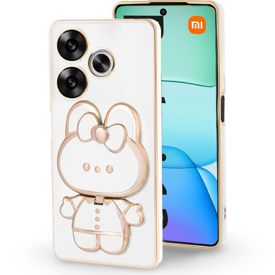 Case for Xiaomi Redmi 13, Bunny, white