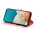 Flip case for Samsung Galaxy A53 5G, Mandala Flower, pink rose gold