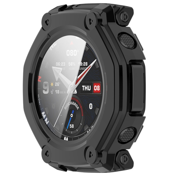 2-in-1 Protective Case + Tempered Glass for Amazfit T-Rex 3 Pro