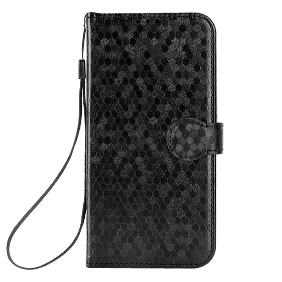 Flip case for Realme Note 70T 4G, Wallet Rhombus, black