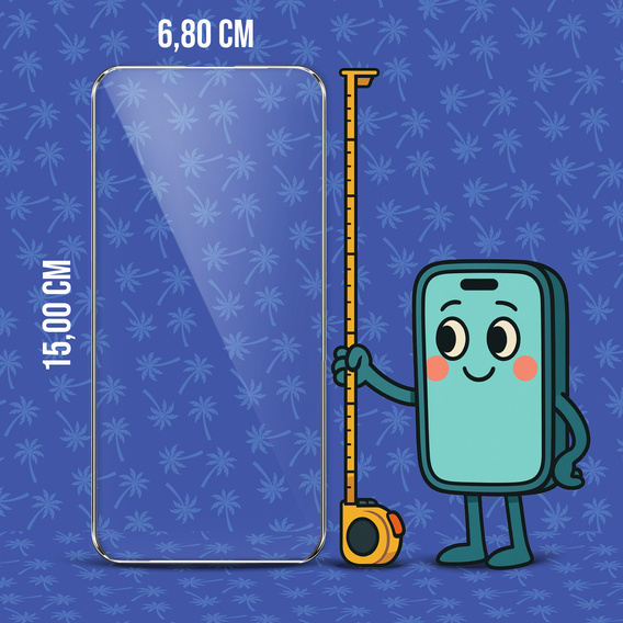 Diamond Palm Tempered Glass for Samsung Galaxy S21 FE