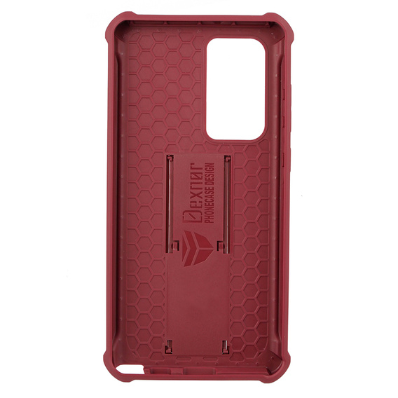 Armored case for Samsung Galaxy S22 Ultra, Dexnor Full Body, red