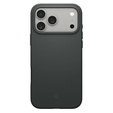 Spigen case for iPhone 17 Pro Max, Silicone Fit MagSafe, Abyss Green