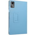Case for Lenovo Tab M11, bi-fold, with flap, blue
