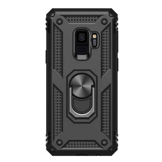 Armor Case for Samsung Galaxy S9, Nox Case Ring, black