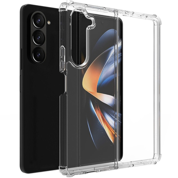 Case for Samsung Galaxy Z Fold5 5G, Dropproof, transparent