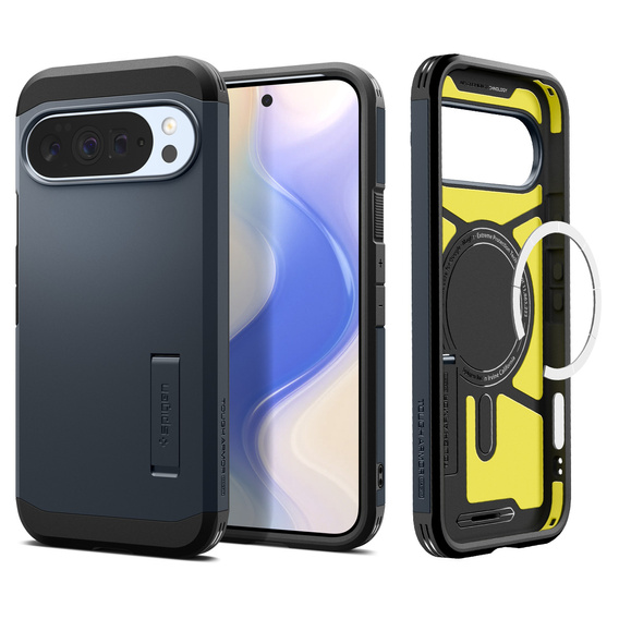 Spigen Tough Armor MagSafe case for Google Pixel 10 Pro XL, Metal Slate