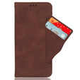 Flip case for Samsung Galaxy A16, Card Slot, brown