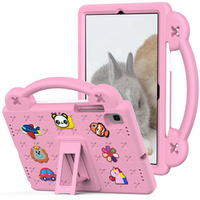 Children's case for Samsung Galaxy Tab S6 Lite 10.4 2020/2022 / Tab A7 2020 T500 / T505 / Tab S6 T860/T865, Cute Patterns, with stand, pink